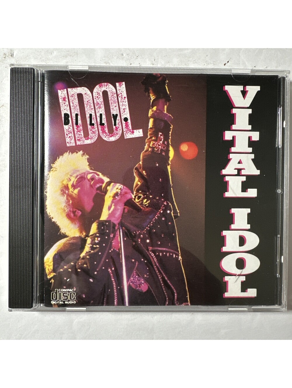 Billy Idol Vital Idol CD 1987 Chrysalis Records Columbia House Canada